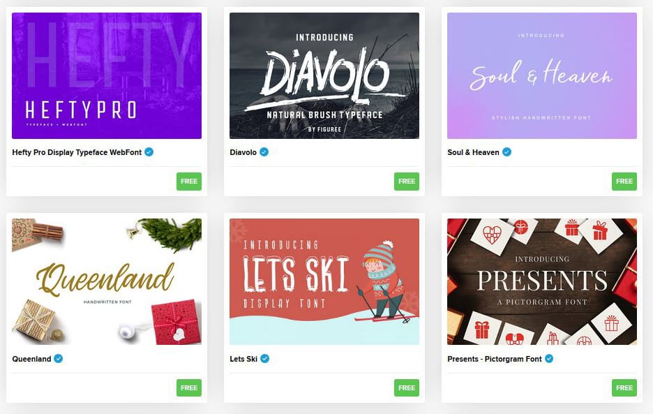 Graphic Bundles under $20 - Commercial Use Fonts & Graphics Freebies