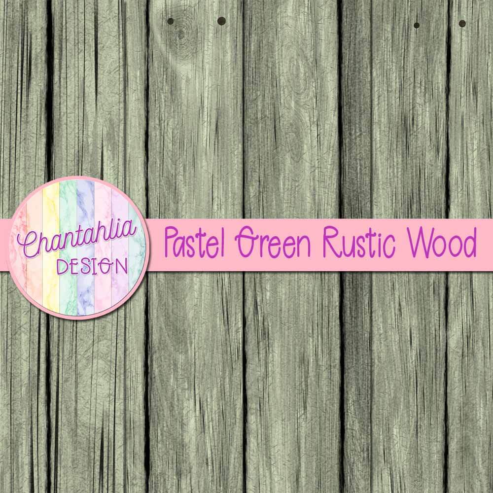 Free Digital Papers featuring Pastel Green Rustic Wood Designs