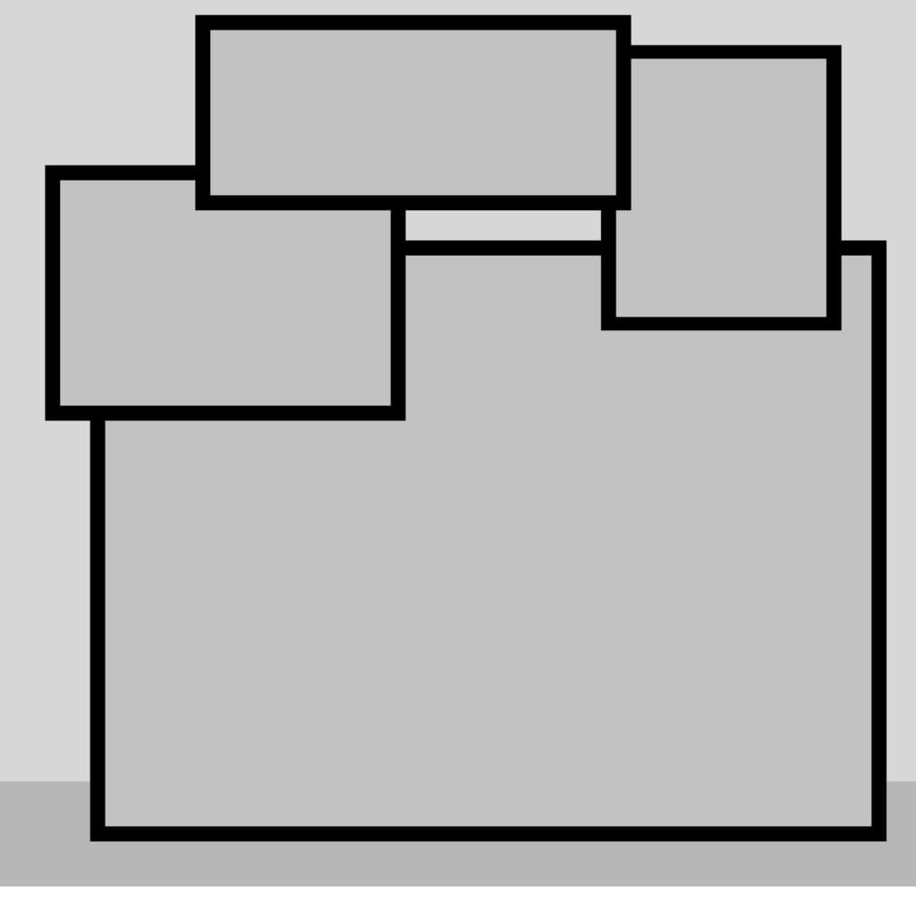 Digital Scrapbook Layout Template 265