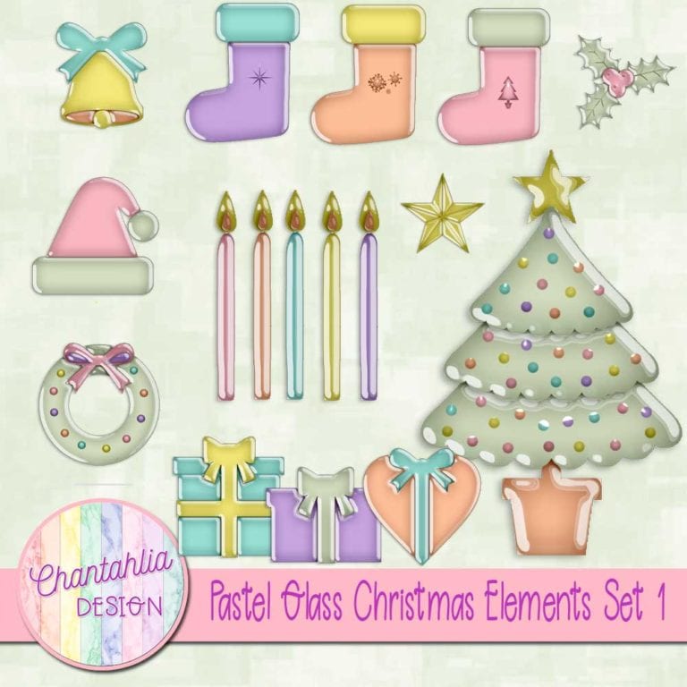 Watercolour Florals Elements