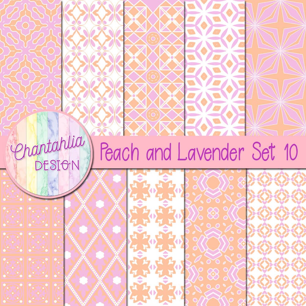 download peach and lavender wedding