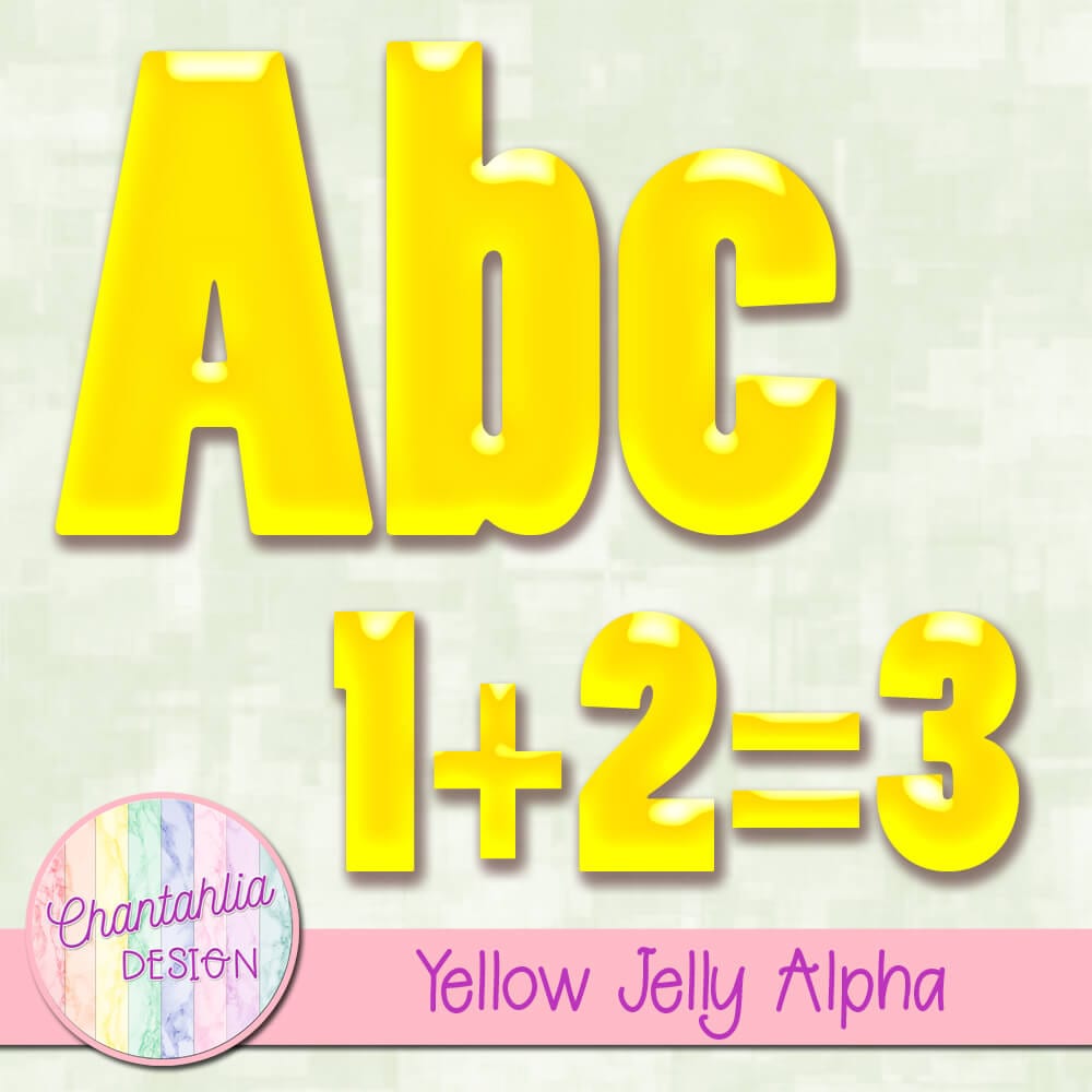 Yellow Jelly Alpha Chantahlia Design