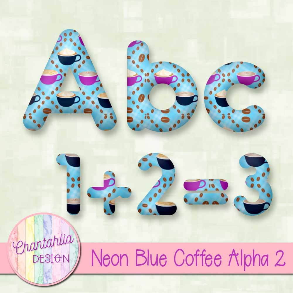 blue coffee alpha