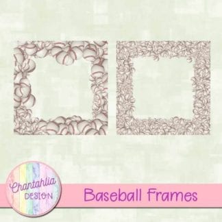 baseball frames overlays