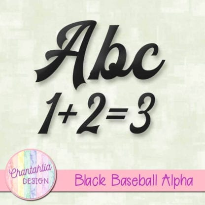 black baseball alpha