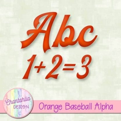orange baseball alpha