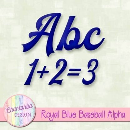royal blue baseball alpha