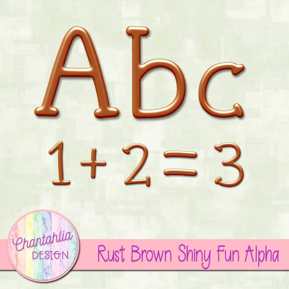 Free Alpha featuring a Rust Brown Shiny, Fun Design