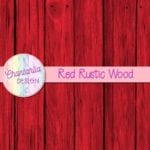 Free Digital Papers featuring Red Rustic Wood Designs