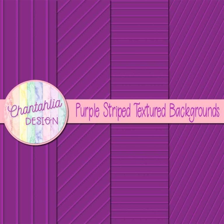 Free Digital Papers featuring Purple Striped Textured Designs