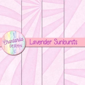 free sunburst digital papers in lavender