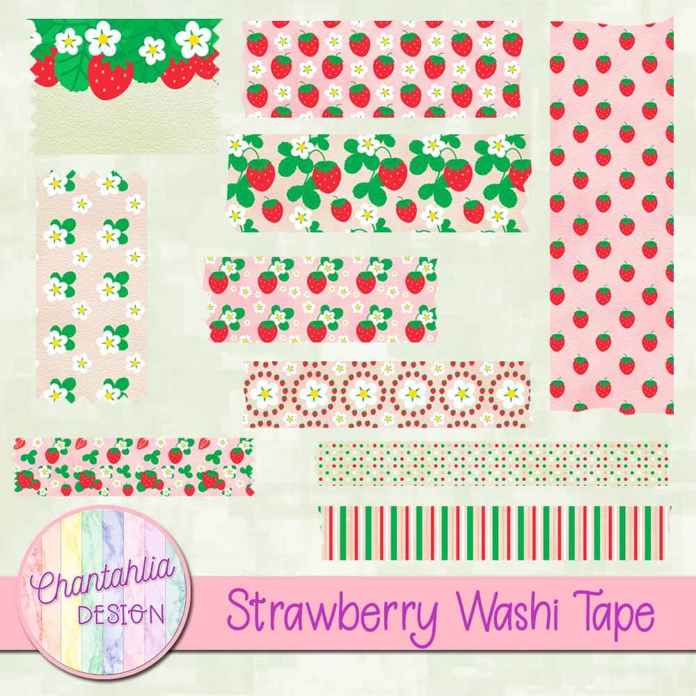 Five Stages of Lee Washi Tape – Lee Strawberry