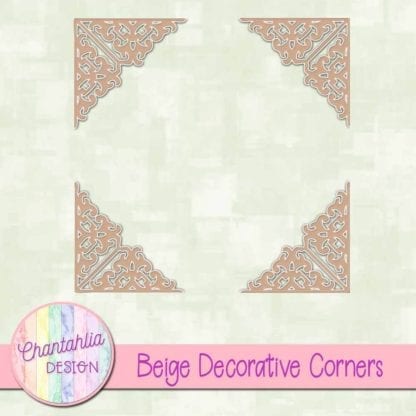 Beige Decorative Corners