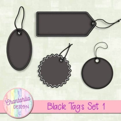 black tags