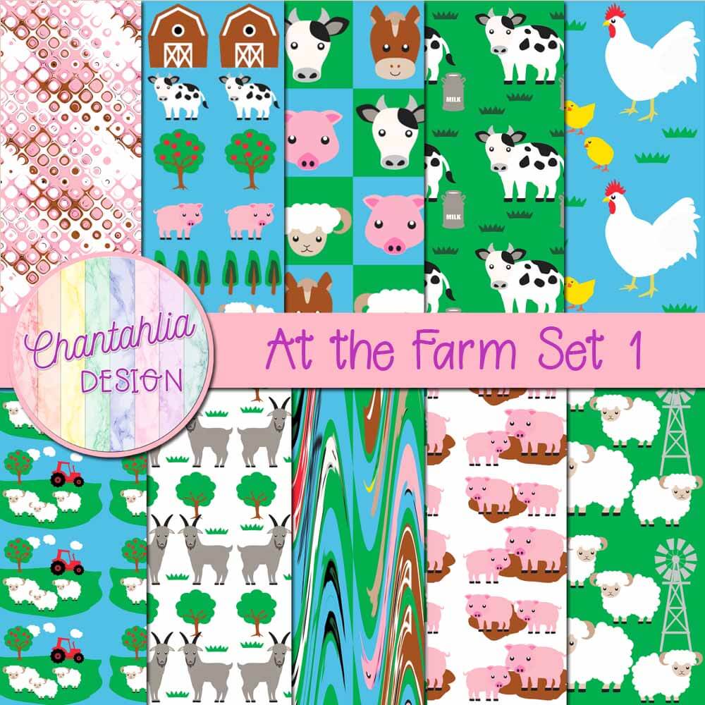 Free At The Farm Digital Papers