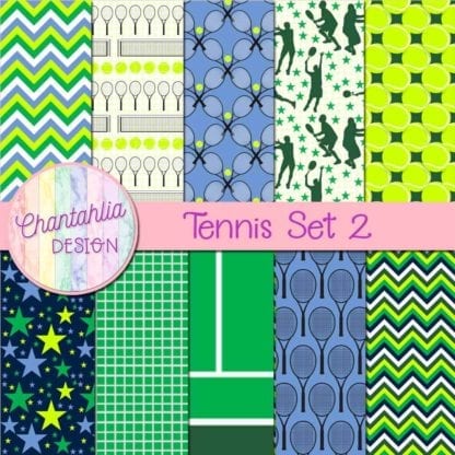 Tennis digital papers.