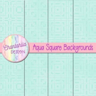 aqua square backgrounds
