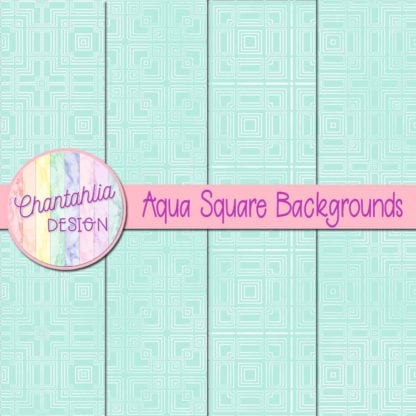 aqua square backgrounds