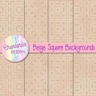 beige square backgrounds