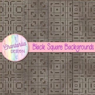 black square backgrounds