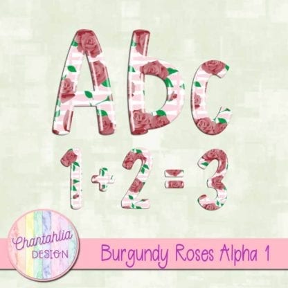 burgundy roses alpha
