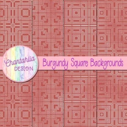 burgundy square backgrounds
