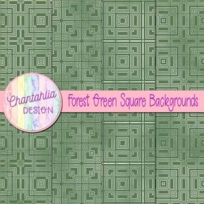 forest green square backgrounds