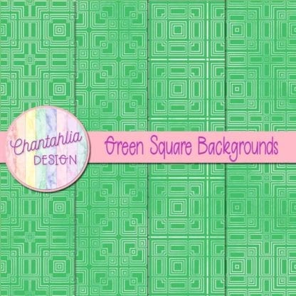 green square backgrounds