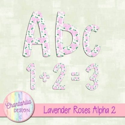 lavender roses alpha
