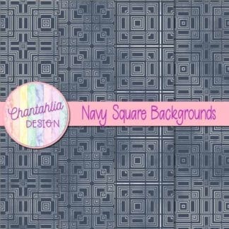 navy square backgrounds