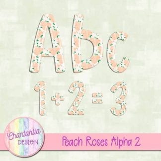 peach roses alpha