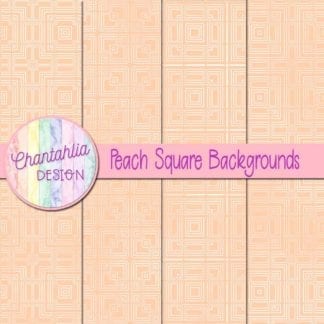peach square backgrounds