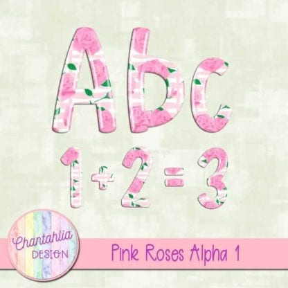 pink roses alpha