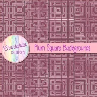 plum square background