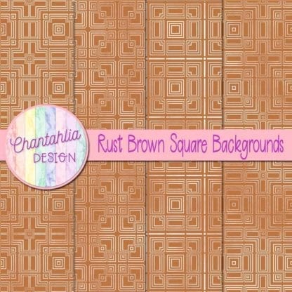 rust brown square backgrounds