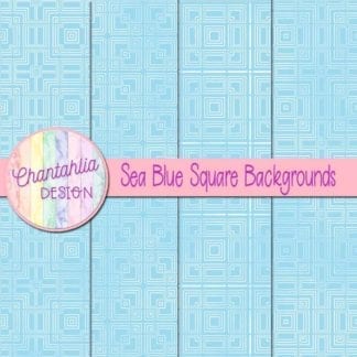 sea blue square backgrounds
