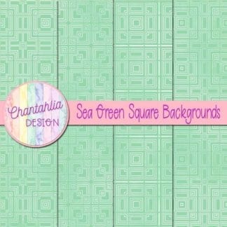 sea green square backgrounds