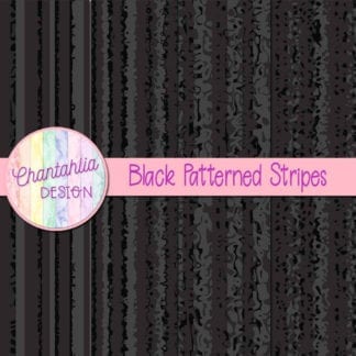 free black patterned stripes digital papers