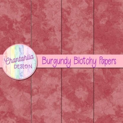 free burgundy blotchy digital papers