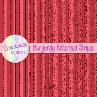 free burgundy patterned stripes digital papers