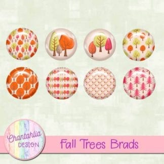 free digital brads featuring fall trees