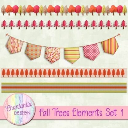 free fall trees design elements