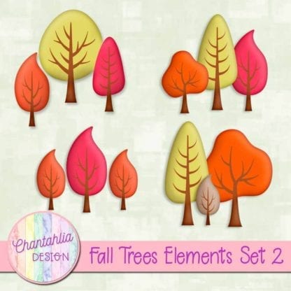free fall trees design elements