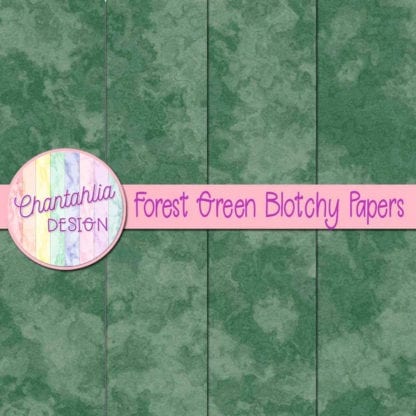 free forest green blotchy digital papers