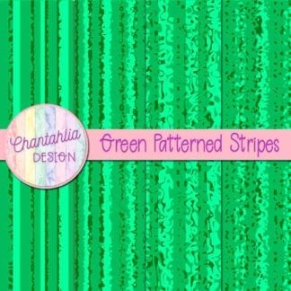 free green patterned stripes digital papers