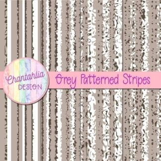 free grey patterned stripes digital papers