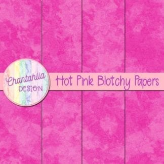 free hot pink blotchy digital papers