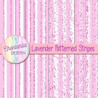 free lavender patterned stripes digital papers