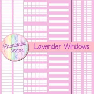 free lavender windows digital papers