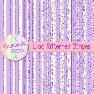 free lilac patterned stripes digital papers